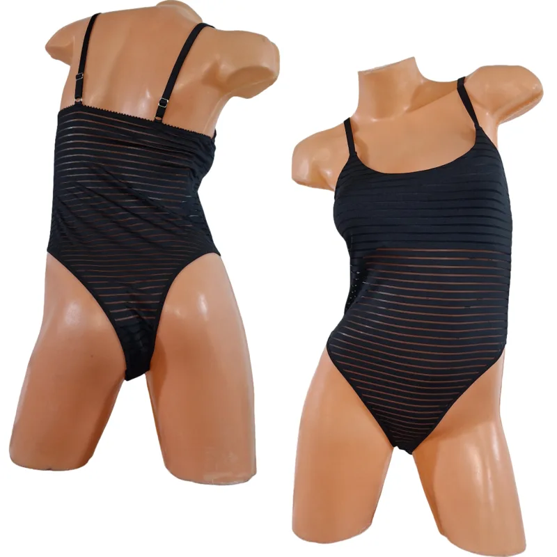 Body Musculosa Transparente Remera (art 5106) Talle 85 al 100