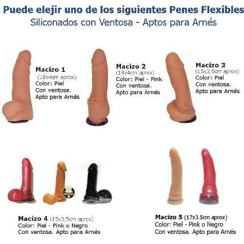Combo Sexual Lesbico Arnes + Consoladores + Gel - Imagen 2