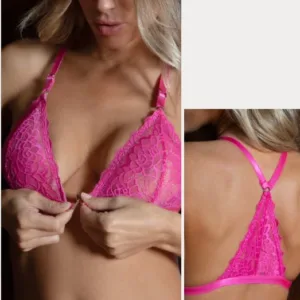 Conjunto Lenceria Encaje (art 5110) Talle 85 al 100: imagen 6