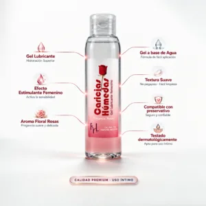 Gel Bio-Estimulante Femenino - Caricias Húmedas - FYL: imagen 3