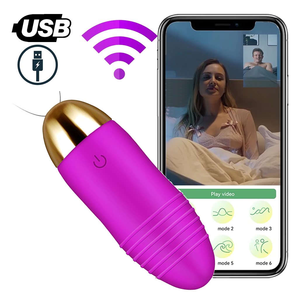 Huevo Vibrador Control A Distancia con Celular - Bluethoot: imagen 1
