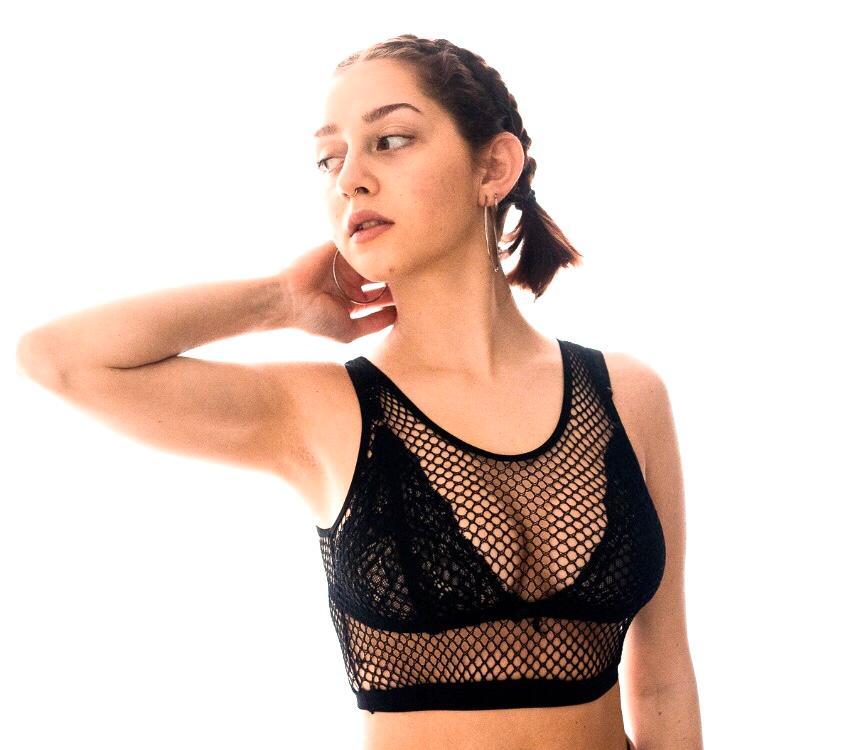 Top Musculosa De Red