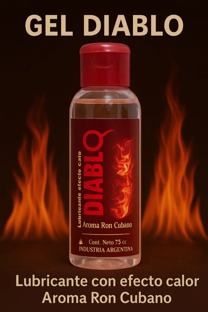 Lubricante Efecto Calor "Diablo" Masajes - FYL